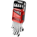 Facom - jeu de 12 cls mixtes  cliquet 7 - 19 mm sur tui portatif - 467b. jp12pb