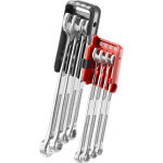 Jeu de 8 cls plates mixtes longues mtriques 8 - 19 mm sur tui portatif - 440xl. jp8pb - facom