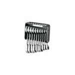 Jeu de cls mixtes  cliquet, 10 pices - facom