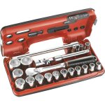 Facom jeu de cls  douille mtrique 1 / 2  (12. 5 mm) 21 pices sl. dbox112pb d76238