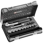 Facom ? jeu de douilles 1 / 2' carr� 15 pi�ces ? douilles m�triques 12 pans ? coffret thermoform� 309 ...