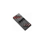 Jeu de cls torx t10, t15, t20, t25, t27, t30, t40 7 pices facom prix pour 1 )