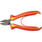 Facom ? pince coupante diagonale 165 mm ? isol�e 1000v ? acier chrome molybd�ne vanadium ? pour c�blage ...