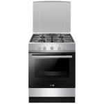 Fagor cuisini�re 60 cm 4 feux gaz four catalyse - facg2002s