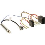 Faisceau autoradio compatible avec audi seat skoda vw avec amplificateur antenne phantom
