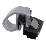 Fapim ? loqueteau pour meuble gris 7016 ? corps en aluminium anodis� ? fixation � clamer avec vis inox ...