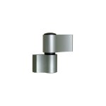Paumelle en applique pour porte d'entre type loira + 2 lames axe de rotation  20 mm entraxe 93 mm sans ...