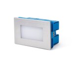 Faro barcelona - gron - lampe encastrable au mur nickel satin� de faro 70134