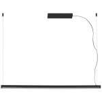 Faro vico suspension noire 115 cm avec auvent de surface