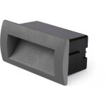 Faro barcelona - sedna - 2 - lampe encastrable au mur gris fonc� de faro 70147