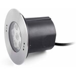 Edel - lampe encastrable inoxydable satiné de faro 70455 Edel - lampe encastrable inoxydable satiné de faro 70455