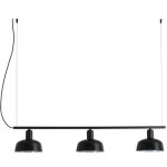 Faro tatawin lineal petite suspension noire lineal dome