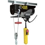 Fartools - palan lectrique 1050w charge max 600kg cble 12m