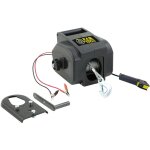 Treuil électrique portable 12v tirage maxi 907kg Treuil électrique portable 12v tirage maxi 907kg