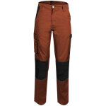Fashion securite - pantalon de travail femme terracotta - fashion s�curit� - r�sistant, confortable et ...