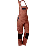 Fashion securite - salopette de travail femme terracotta - fashion s�curit� - r�sistante, confortable ...