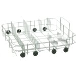 Electrolux - panier infrieur d'origine (1118988003, 140133729099) lave - vaisselle zanussi, aeg ikea, ...