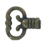 Fausse cl� 312 bros zamack vieux bronze - 312 - z - 4