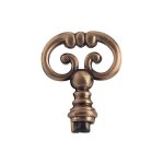 Fausse - cl� laiton - d�cor : patin� bronze - dubois