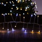 F��ric lights and christmas - guirlande lumineuse ext�rieur 800 led blanc froid chaud 10m - feeric lights ...