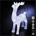 Fric lights and christmas - renne lumineux extrieur de 45 cm avec 40 led blanches fixes et transformateur ...