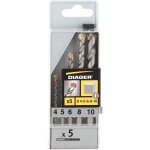 Coffret 5 forets b�ton flash attachement cylindrique - 251c