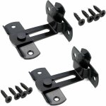 2 pices verrou de porte  90 degrs, verrou de porte  angle droit, boulon porte de grange, pour cltures ...