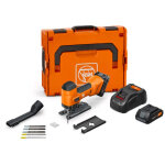 Fein - scie sauteuse sans fil pour le m�tal et le bois course 26 mm f - iron jig 26 as set 2 x 4 ah - ...