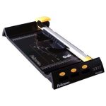 Fellowes neutron a4 guillotine � papier noir et gris