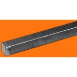Fer carr� plein en acier - 8x8mm - longueur de 2m10 (210cm).