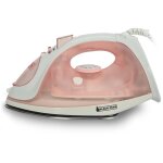 Fer � repasser black pear bfv 2006 - 2000w - semelle inox - rose