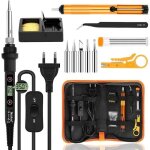 Fer � souder 80w kit de soudure electronique de precision num�rique fer a souder temp�rature r�glable ...