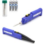 Fishtec - fer souder sans fil 8w 450�c, 32g, piles aa
