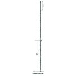Ferco cr�mone f7, 5 - c�te df sans rampe - 1601 � 1850 - 500 - 1690 - 3