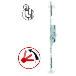 Ferco - cr�mone � larder europa s2 40 / 70 2 pannetons t�ti�re 16mm longueur 2150mm 6 - 33524 - 01 - ...