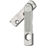 Ferco ? entreb�illeur rehau s729 gauche blanc ? coulisseau acier pour fen�tres ? r�sistant aux intemp�ries ...