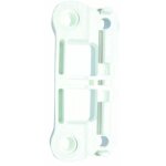 Ferco g�che pour tringle pvc / alu - profine - droite - e - 21157 - 16 - r - 1