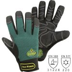 Gants de protection ferdyf. 1990 - 8 cuir synthtique clarino en 388 risques mecaniques 2142 + en 511 ...