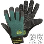 Gants de protection ferdyf. 1990 - 9 cuir synthtique clarino en 388 risques mecaniques 2142 + en 511 ...