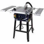 Ferm - tsm1033 scie � table 1800w 250mm - table avec 2 rallonges - incl. 1 lame et adaptateur d'aspirateur ...