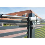Ferme - portail hydraulique polyvalent, pr porte largeur 2000m et 150 kg - locinox -