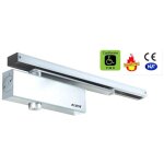 Ferme porte 90 kg  klose besser  force 4 fixe   super metalio   blanc