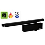 Ferme porte 90 kg  klose besser  force 4 fixe   super metalio   noir
