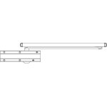 No brand - ferme - porte à came - - bras à glissière f3 blanc sevax - esv7191b No brand - ferme - porte à came - - bras à glissière f3 blanc sevax - esv7191b