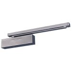 Ferme - portes gr400 bc bras - antivandalisme argent - groom
