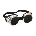 Lunettes de soudeur en aluminium vert 50 mm