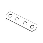 Ferrure d'assemblage poli l. 60 mm - hettich