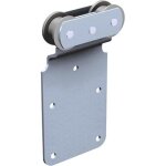 Ferrure de porte � d�placement droit pour porte de 150 kg mantion flot - monture � galet fixation sur ...
