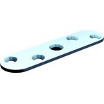 Ferrure de porte � d�placement droit pour porte de 150 kg mantion flot - platine droite fixation sur ...