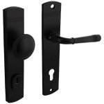 Ferrures de porte d?entr�e helena pc 92mm noir - 23. 377. 849